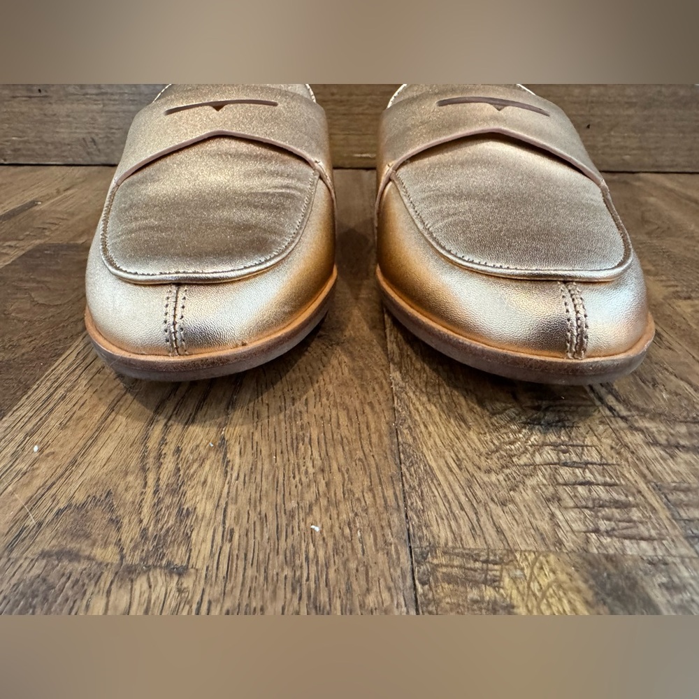 NEW Louise Et Cie Dugan‎ Rose Gold Mule Leather Women’s Size 8.5 S - Picture 3 of 9